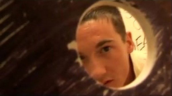 Gloryhole Fun In The Restroom